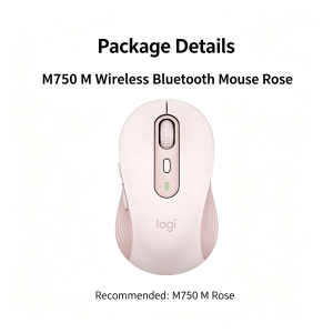 Logitech | Logitech M750 Easy‑Switch Wireless MouseConnect Up To Three DevicesDual Mode Bluetooth Logi‑Bolt Silent Ergonomic Mice For PC