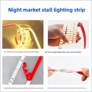RUILUO | Super Bright Waterproof Outdoor Self-Adhesive LED Light Strip 24-85v