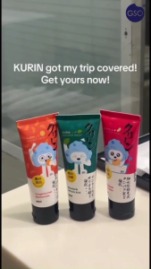 GSO Mini Kurin Body Shower Wash 60ml (Revitalizing/ Cooling/ Brightening)