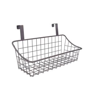 Bathroom Kitchen Storage Basket Hook Drying Rack Shelf Bedside Hanging Basket Organizer Lotts Brand Non-Pierced Japanese Style