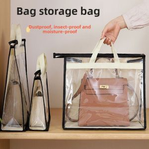 Transparent Luxury Bag Storage Sealed Protector against Moisture Mold for Home Use Wardrobe Leather Bag Cover Dustproof Bag
