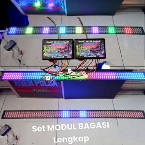 Paket STROBO BAGASI (Modul+Led) ic. Rapat 4 baris/120cm