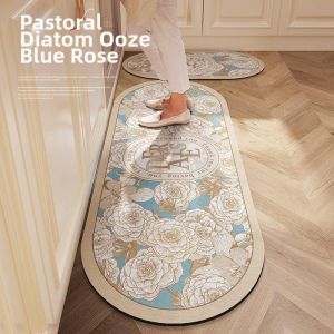 MOLORE | Water Absorbent Easy-clean Waterproof Greaseproof Diatomite Soft Non-slip Door Mat