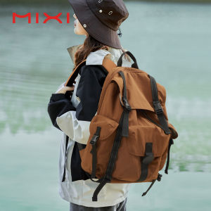 Mixi กระเป๋าเป้เดินทางความจุขนาดใหญ่กระเป๋าหลากหลายเป้แล็ปท็อปกันน้ำสะพายหลังสำหรับผู้หญิงและผู้ชายกระเป๋าเป้สะพายหลังเดินป่าน้ำหนักเบากระเป๋าแฟชั่นใส่ในกระเป๋าเดย์แพ็คขนาดพอดีกับ M5255แล็ปท็อป16"