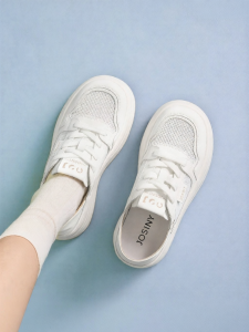 Josiny | Breathable Mesh Platform Shoes For Women Casual And Sport