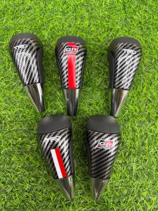 Carbon Fiber Gear Shift Knobs TRD CARBON GR SPORT CARBON fit TOYOTA FORTUNER HILUX INNOVA COROLLA CROSS ALTIS VIOS RAV4 TAMARAW LAND CRUISER PRADO WIGO RAIZE RUSH