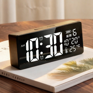 deli | Strong Alarm for Students and Kids Electronic Clock