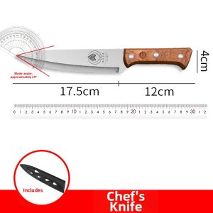 Peeling Cutting Chopping Kitchen Knife Stainless Steel