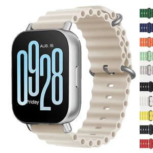 Dây Đeo Đồng Hồ Ocean 22mm Dây Đeo Silicon Cho Xiaomi Redmi Watch 5 Active Thay Thế Vòng Đeo Tay Lite Tương Thích Với Redmi Watch 5 Lite
