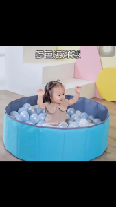 COD 100 PCS Multicoloured Soft Pit Balls Plastic Play Balls Ocean Balls Thicken Playpen Balls Wave Baby Ball Toys For Pits Tents Pool Toys Children Kids Birthday Gift Toys