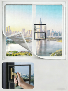 ZTION | Magnetic Insect Resistant Window Screen Diamond Mesh
