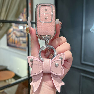 [TPU] ฝาครอบเคสกุญแจรถยนต์สำหรับ Honda City ​​Crv Civic BRV Accord HRV Jazz แฟชั่นสไตล์ใหม่