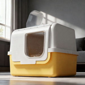 HOOPET | Odor Blocking Large Litter Box Anti-spill and Full-closed