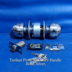 Tarikan Pintu MAS Door Handle Bulat Silver
