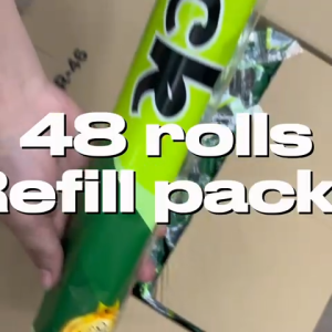 [1 case] CLICK aluminum foil refill packs (48 rolls) for wrapping food embotido bangus inihaw