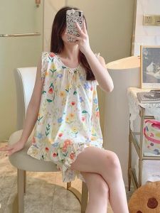 JIFANPAUL | Lightweight Sleeveless Summer Pajama Set