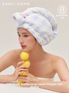 Sanli | Antibacterial Quick Drying Hair Drying Hat For Women