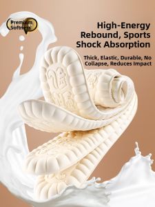 FASHEHAN | Thickened Latex Shoe Inserts For Military Training Womens Comfortable Anti-foot Pain Mens Soft Bottoms Long-lasting