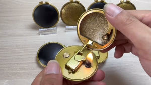 Vỏ Bật lửa vỏ sò đồng khối