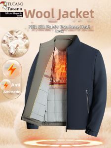 TUCANO | Windproof Casual Business Jacket for Middle-aged and Elderly Men