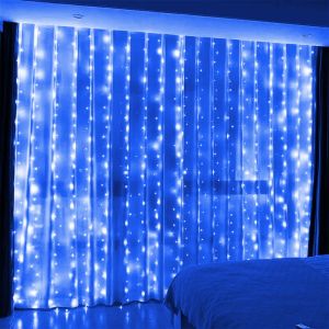 Đèn LED USB Màn Đèn 3/6M 8 Chế Độ Điều Khiển Từ Xa Dây Đèn Cho Phòng Ngủ Trang Trí Phòng Khách Ngày Lễ Đám Cưới Vòng Hoa