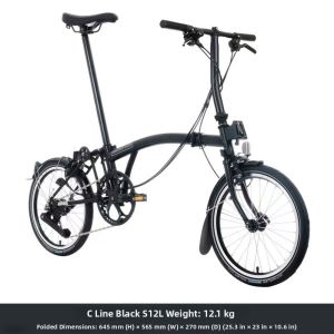 12 Speed Lightweight Foldable Bike