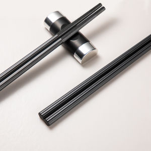 Alloy Chopsticks Sharp Tip Heat Resistant Anti Slip Disposable for Restaurant And Hotel Home Use Commercial Use Disinfectable