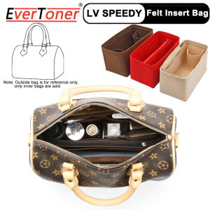 Evertoner nhét đồ bằng nỉ túi cho lv-speedy 25 30 35 Túi sắp xếp cho phụ nữ của túi xách mỹ phẩm Túi lưu trữ du lịch bên trong túi trang điểm xách tay