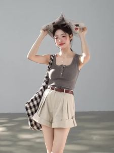 Áo Thun Quây Cổ Henry Co Dãn Mùa Hè Ôm Sát Đa Năng