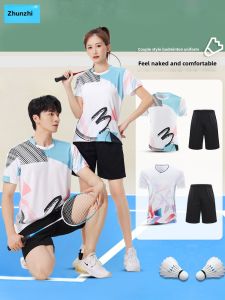 New Badminton Sports Suit Mens Volleyball Training Uniform Table Tennis Clothing Quick Dry Childrens Badminton Jersey