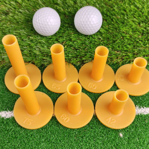 2pcs Rubber Golf Tees Training Practice Home Driving Ranges Mats Practice 42mm 54mm 60mm 65mm 70mm 75mm 83mm Golf Accessories