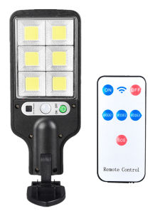 4/3/2/1Pcs LED Solar Outdoor Remote Control 3 Modes LED Courtyard Wall Lamp Human Body Induction Garage Door Street Lighting