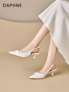 Daphne | French Style Comfortable High-Heeled Sandals
