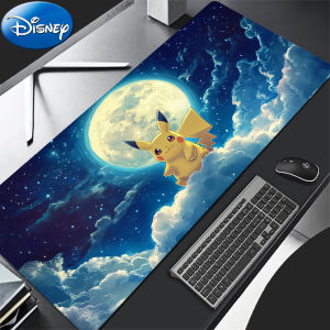 Bandai | Computer Varmilo Keyboard Mouse Pad 90x40cm Pokemon Pikachu Anime pc Gaming Accessories Table Game Carpet Desk Mat Soft Mousepad