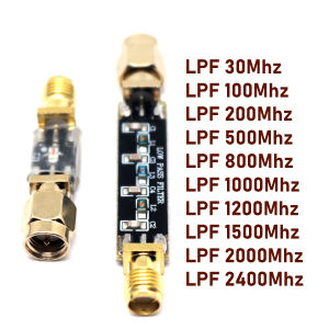 Low Pass Filter LPF SMA (30MHz-2.4Ghz) RF Signal Filtering FOR Ham Radio Amplifier Analyzer Radar/SDR Satellite WIFi Drone LORA