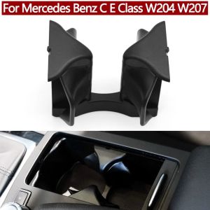 ที่เท้าแขนคอนโซลกลางรถที่วางถ้วยน้ำใส่วงเล็บที่จับแก้วน้ำสำหรับ Mercedes Benz C E Class W207 W204 2046802391