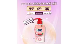 Nước Giặt Đồ Lót OMO Hương Hoa Anh Đào Thanh Lịch 300G