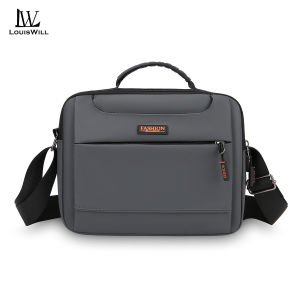 LouisWill Mens Shoulder Bag Waterproof Messenger Bag Fashion Travel Bag Handbag Business Bag Phone Bag Large Capacity Cross Body Bag Lightweight Casual Bag Leisure Sport Street Bag