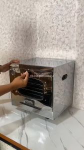 OSSEL Oven Tangkring Gas Oven Gas Stainless Steel Monel + Thermometer OS-4035 OSSEL