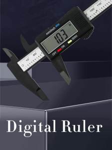 0-150mm Vernier Caliper Digital Display Electronic High Precision Jewelry Play Jade Bracelet Size Measurement Ruler DIY Tool