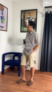 RBJ Kemeja Polos Cotton Oxford Regular Fit Pria