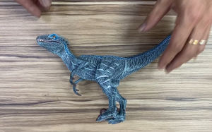 Jurassic World Dinosaur Velociraptor Simulation Model Solid PVC Figure Big Size 30cm Pepejal PVC Simulasi Mainan