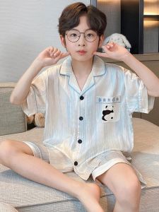 SHAPRA | Cool Feeling Panda Patterned Kids Pajamas
