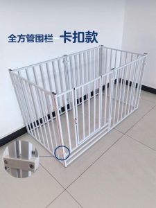 Pet Dog Cage Cat Cage Large Dog Full Square Tube Dog Playpen Indoor Medium-Sized Dog Small Size Dogs Fence Anti-Escape Fence