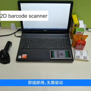 MUSIX 2D Barcode Scanner Laser 2.4G USB Wireless + Bluetooth 80m Connection baterai 2000mAh working 72 jam