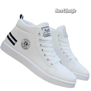 PROMO BIG SALE Naura - Sepatu Pria Casual Boot Sneakers Cowok Terkini 4
