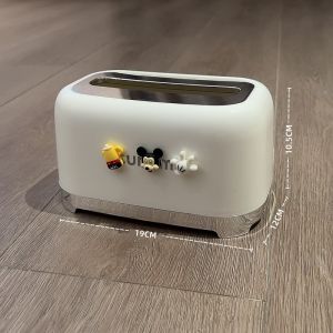 Large Size Household Trash Can with Lid Luxury Feel Kitchen Bedroom Press Type Bathroom Gap Paper Basket Long Cylinder Shape Plastic