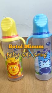 Baby Safe JS005 Feeding Bottle 250ml Botol Susu Bayi Baby Safe Gagang Pegangan Dot Anak Karakter