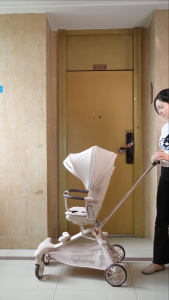 Baby Stroller Baobaohao V16c Foldable 2 Way Lightweight Cabin Size Travel Magic Kereta Bayi + Tray