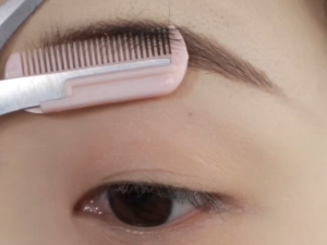Bộ dụng cụ dao cạo vòng cung kéo cắt tỉa lông mày dễ thao tác hỗ trợ trang điểm an toàn Baumi Beauty